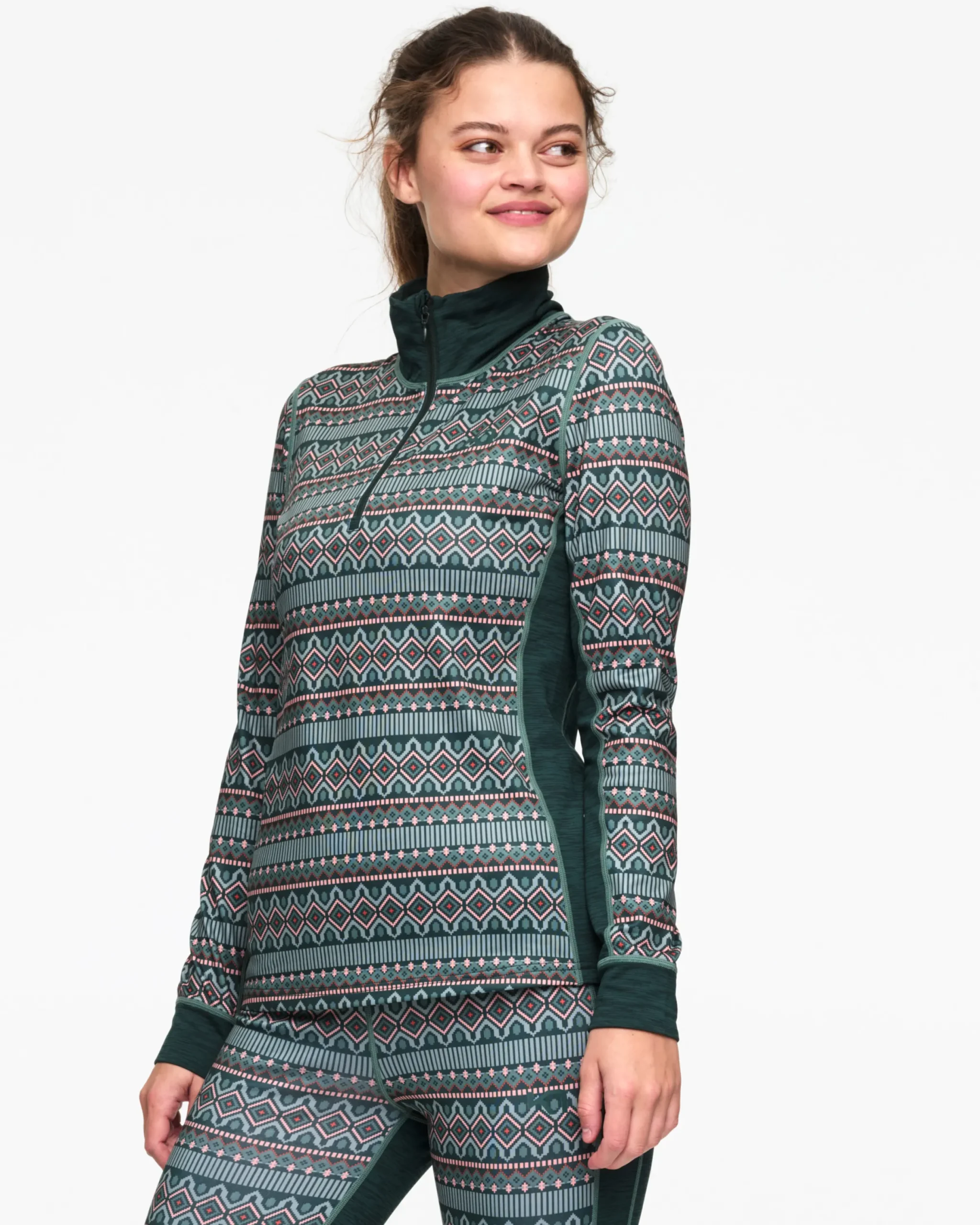 Flash Sale Lune Half Zip Baselayer Technical Base Layer